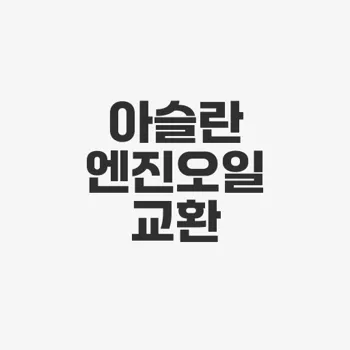 아슬란 자동차에어컨필터