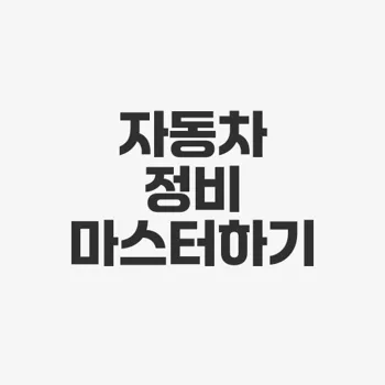 자동차 명장 사기